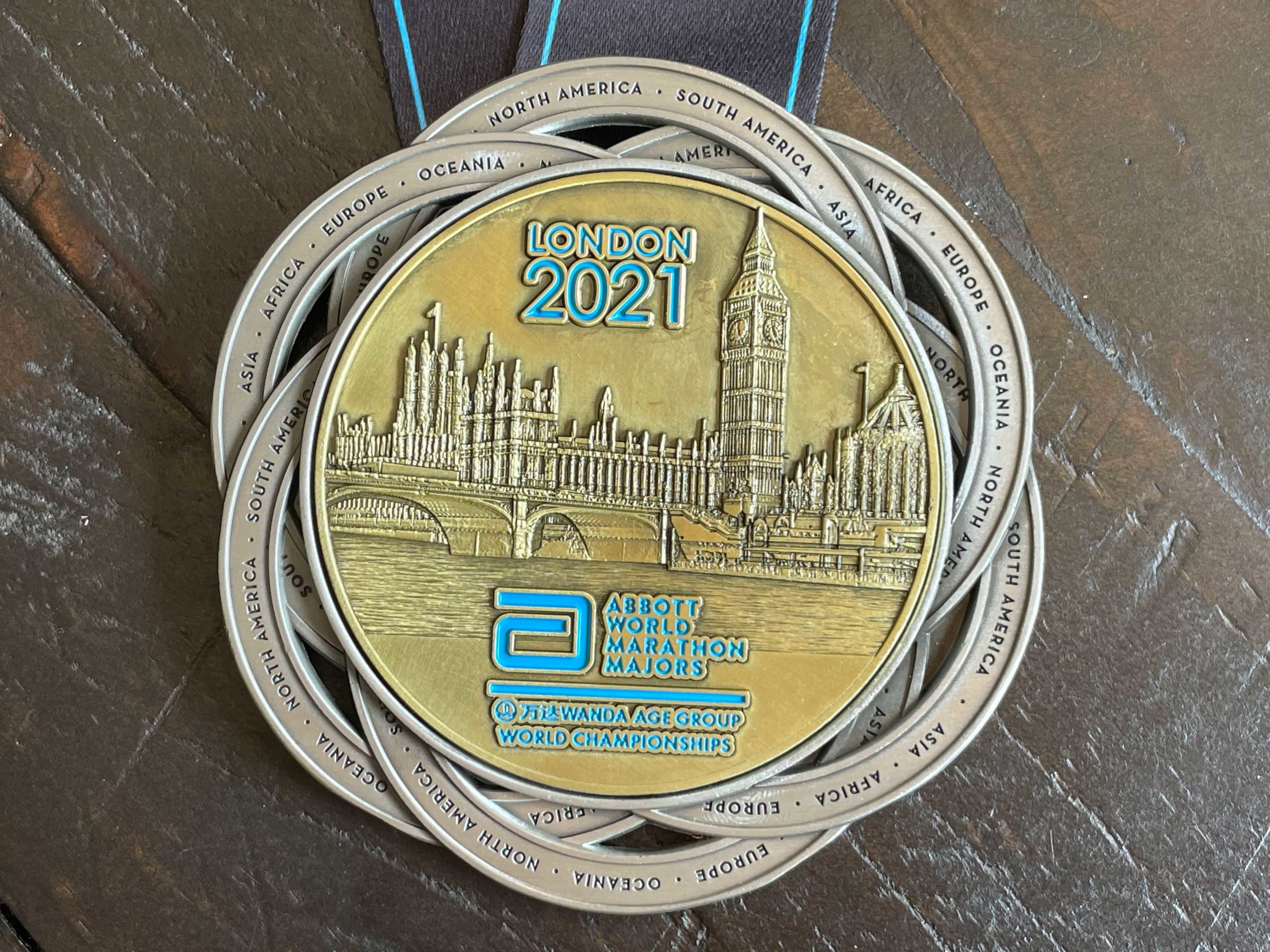 Medal Revealed for the Inaugural AbbottWMM Wanda Age Group World