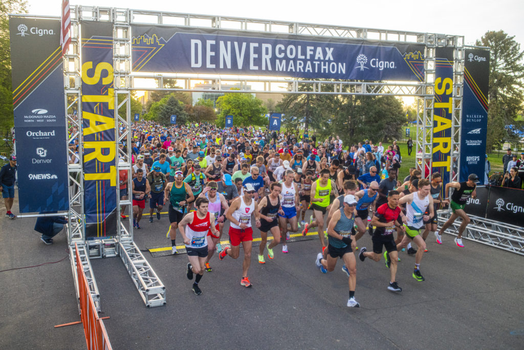 New Event Record Set at the 2022 Denver Colfax Marathon Running USA