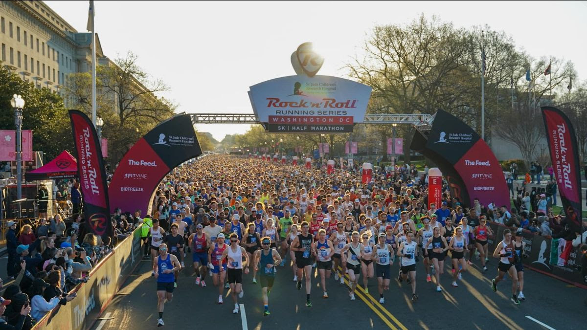 Runners and Walkers Take to the Streets of Washington D.C. for 2024 St
