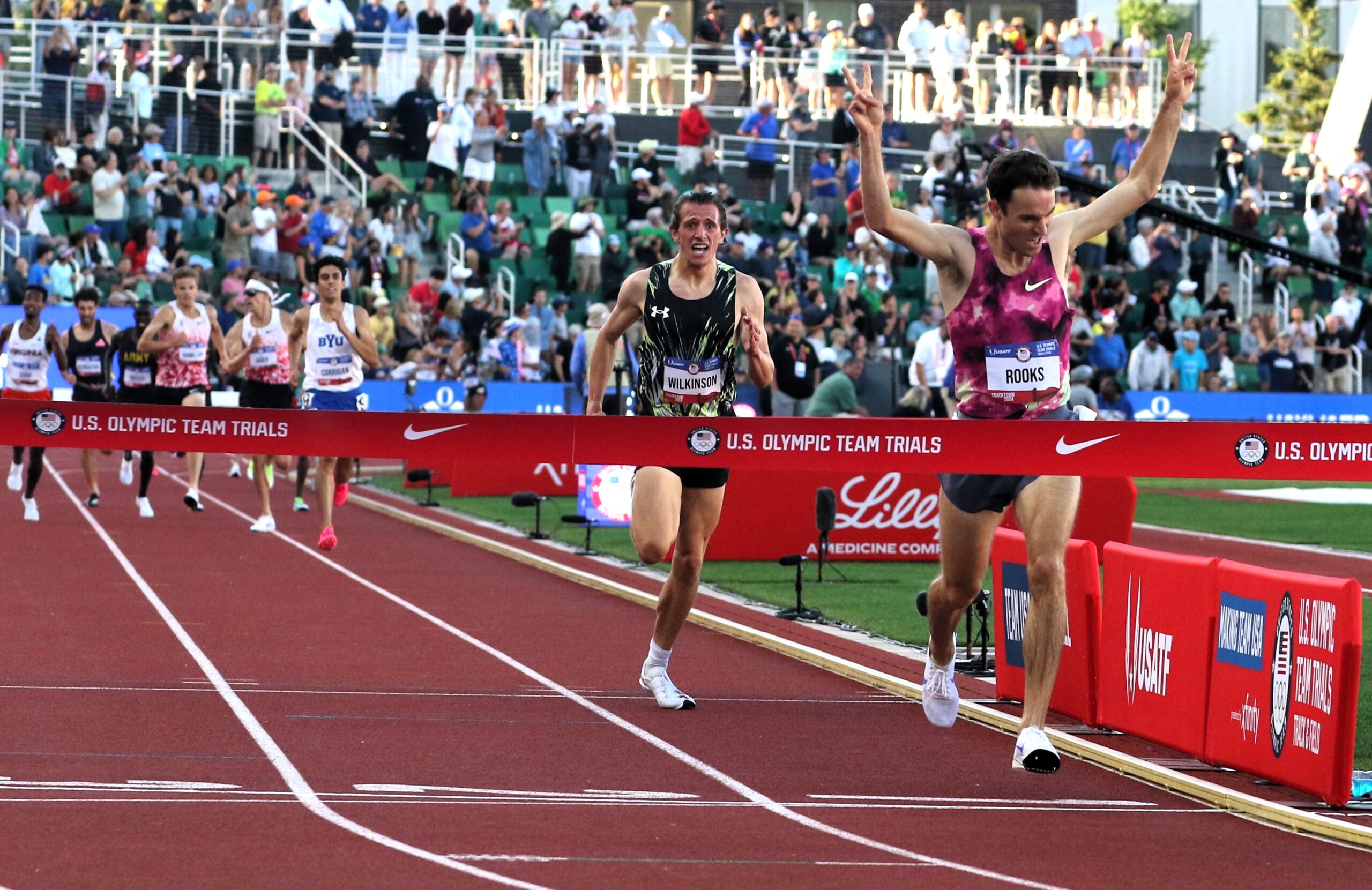 Rooks Wins U.S. Olympic Trials Steeplechase Title - Running USA