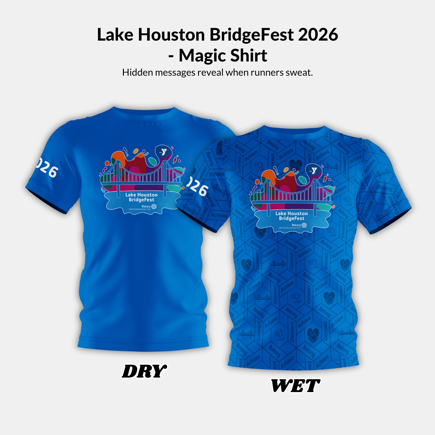 Sweat-Activated Shirt Brings “BridgeFest” Theme to Life at 2026 