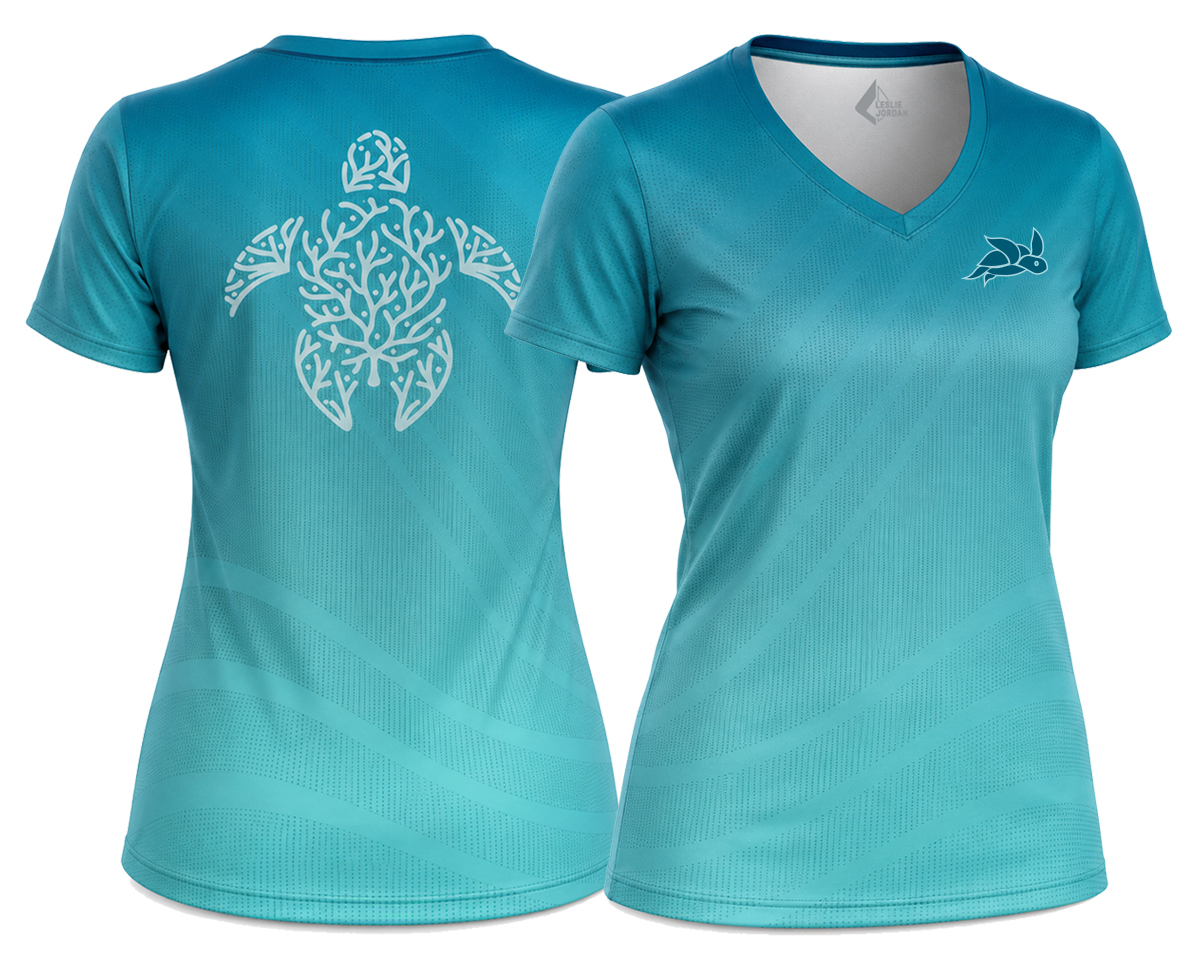 Leslie Jordan Debuts “Tortoise” Ultralight Tech Fabric for Custom Race Shirts
